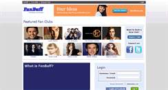 Desktop Screenshot of fanbuff.com